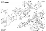 Bosch 3 601 L16 000 Gcm 8 S Slide Mitre Saw 230 V / Eu Spare Parts